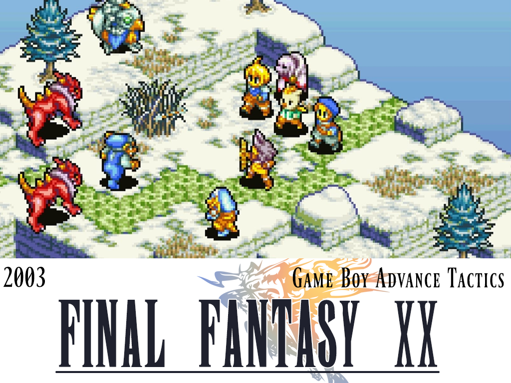 final fantasy tactic advance - 2003 Game Boy Advance Tactics Final Fantasy Xx