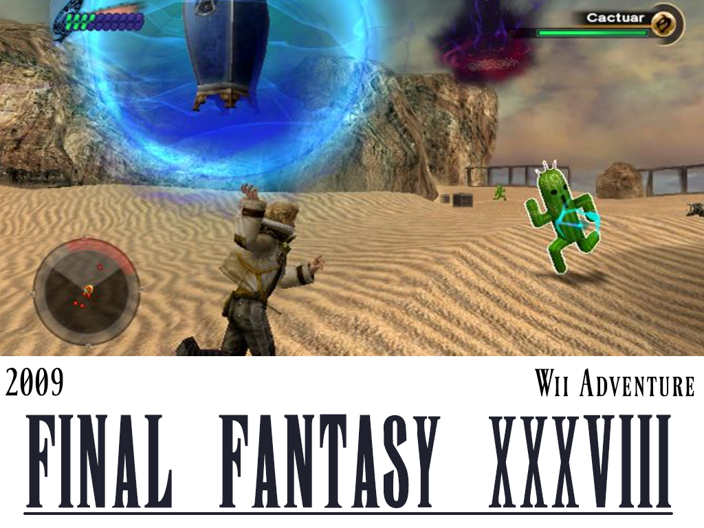 final fantasy crystal bearers wii - Cactuar 2009 Wii Adventure Final Fantasy Xxxviii