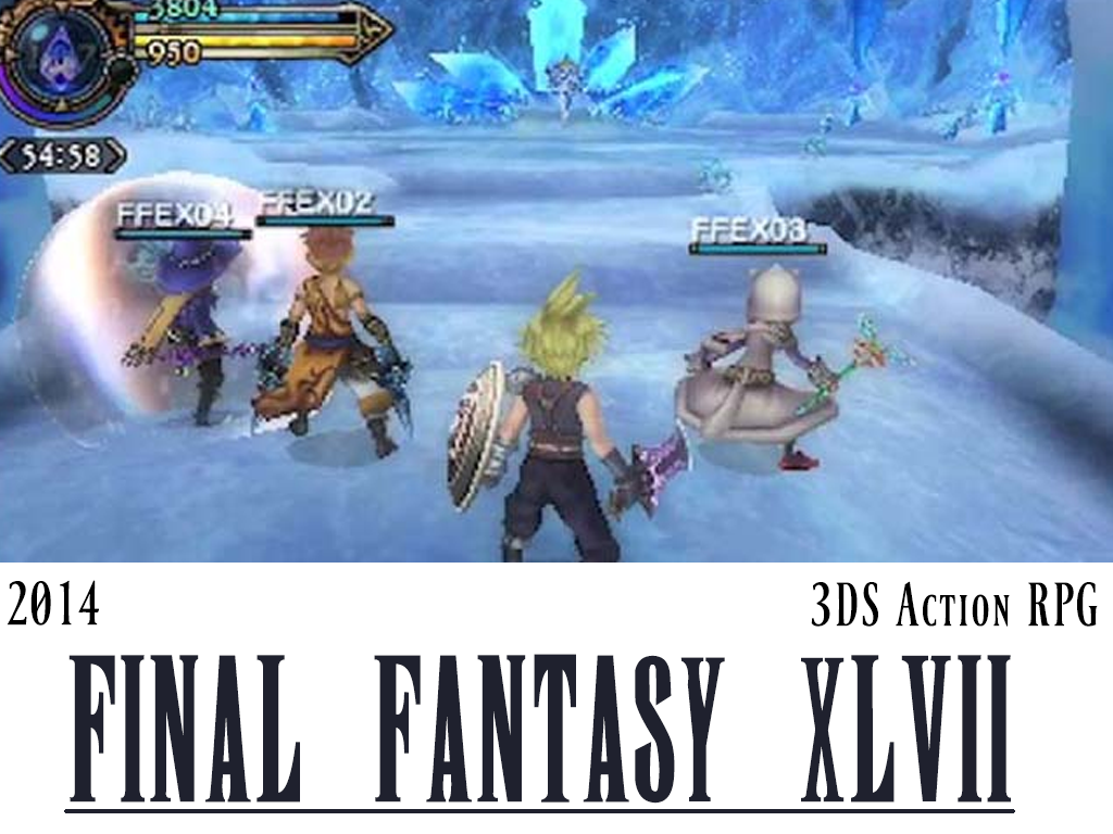 950 > FFEXOREXD2 FFEXO3 2014 3DS Action Rpg Final Fantasy Xlvii