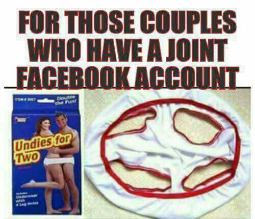 For Those Couples Who Have A Joint Facebook Account Picture Ebaum S World