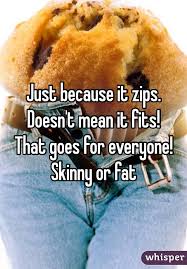 Doesn't fit just because it zips!