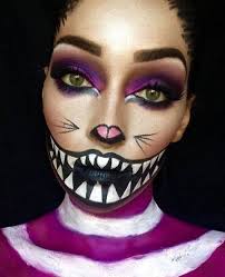 cheshire cat halloween makeup - 09