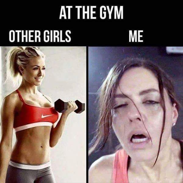 girls at the gym me at the gym - At The Gym Other Girls Me