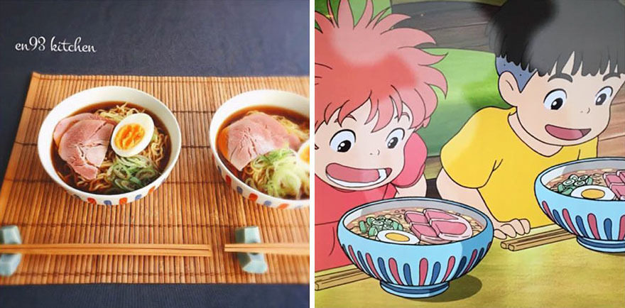anime food in real life - en 93 kitchen