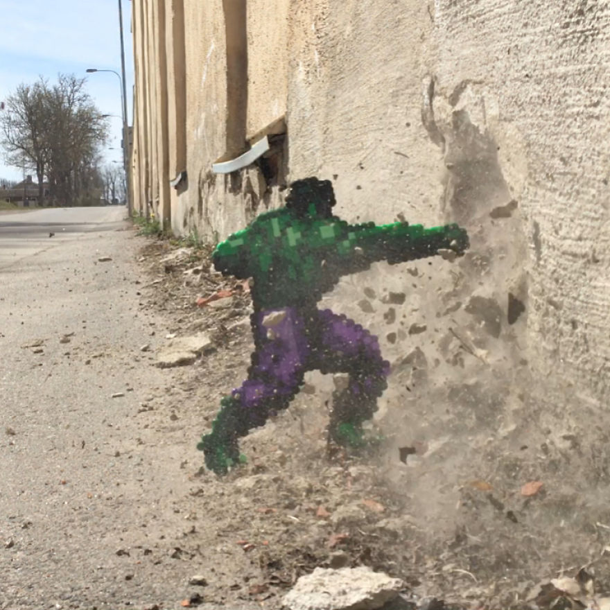 Awesome Pixel Art Vandalism
