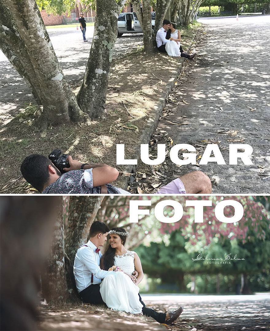 photographer reveals behind the scenes of their amazing photostruth behind professional bridal photography