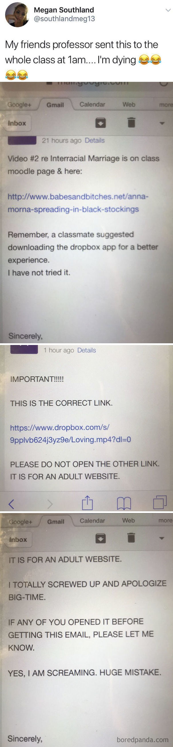 27 Emails And Text Fails People Regret​ Sending