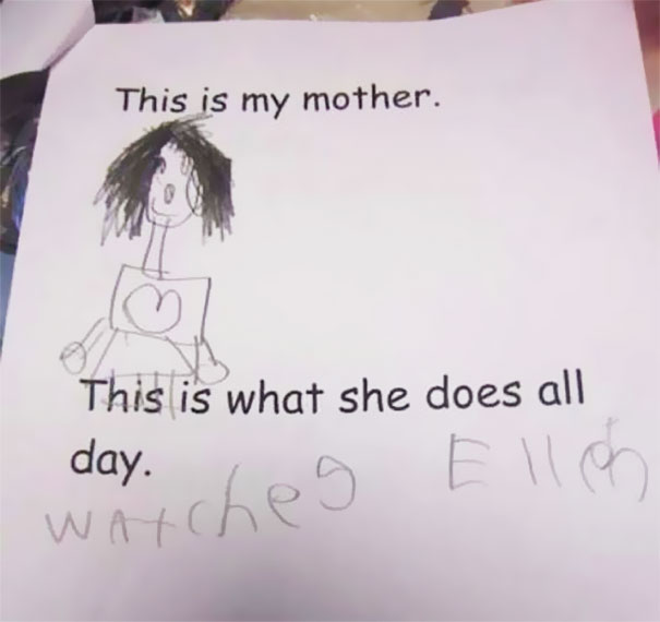 19 Children's Drawings That Revealed Too Much
