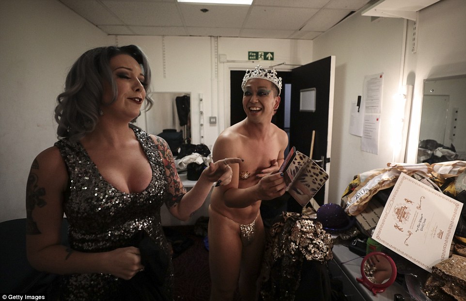 Behind the scenes at the World Burlesque Games! Dancers strip down to their nipple tassels for some VERY risqué routines  Read m