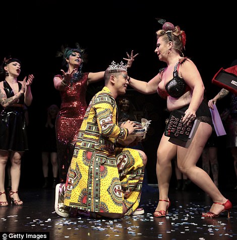 Behind the scenes at the World Burlesque Games! Dancers strip down to their nipple tassels for some VERY risqué routines  Read m