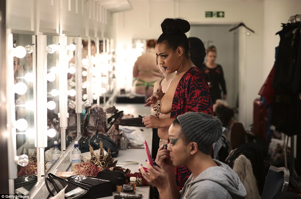 Behind the scenes at the World Burlesque Games! Dancers strip down to their nipple tassels for some VERY risqué routines  Read m