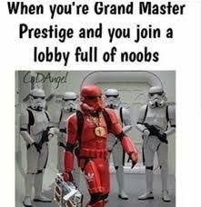 adidas stormtrooper - When you're Grand Master Prestige and you join a lobby full of noobs GDAnge!