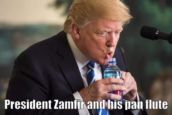 Zamfir is no longer the master of his pan flute.