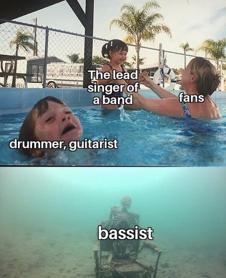 oldest middle youngest child meme - . The lead singer of a band fans drummer, guitarist bassist