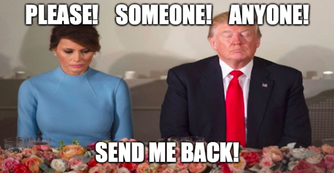 For the love of God - please send her back....