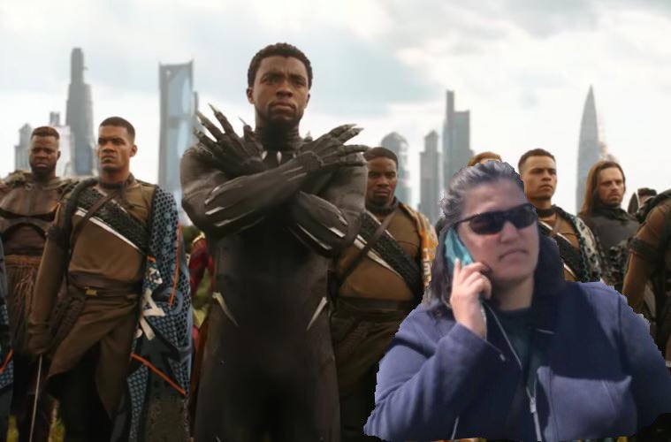 BBQ Becky calling the cops on the Black Panther