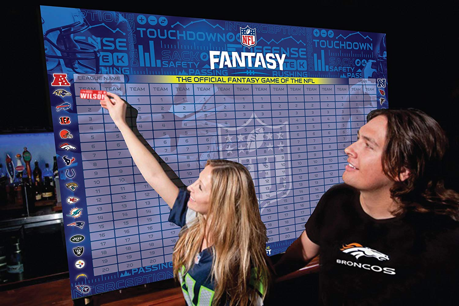 It wouldn't be football without a whiff of fantasy.<br><br>Take your league analogue with a draft kit you can get <a href="https://amzn.to/2MgKrVQ" "nofollow" target="_blank">here</a>.