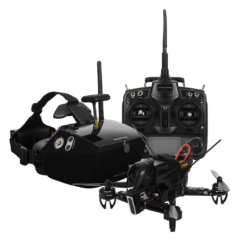 Drone racing is a thing now because we live in the future. Become the best little drone racer you can buy. This drone includes a head set so you can see from your drone's POV. <br><br>It's available <a href="https://amzn.to/2Pha5GN" "nofollow" target="_blank">here</a>.