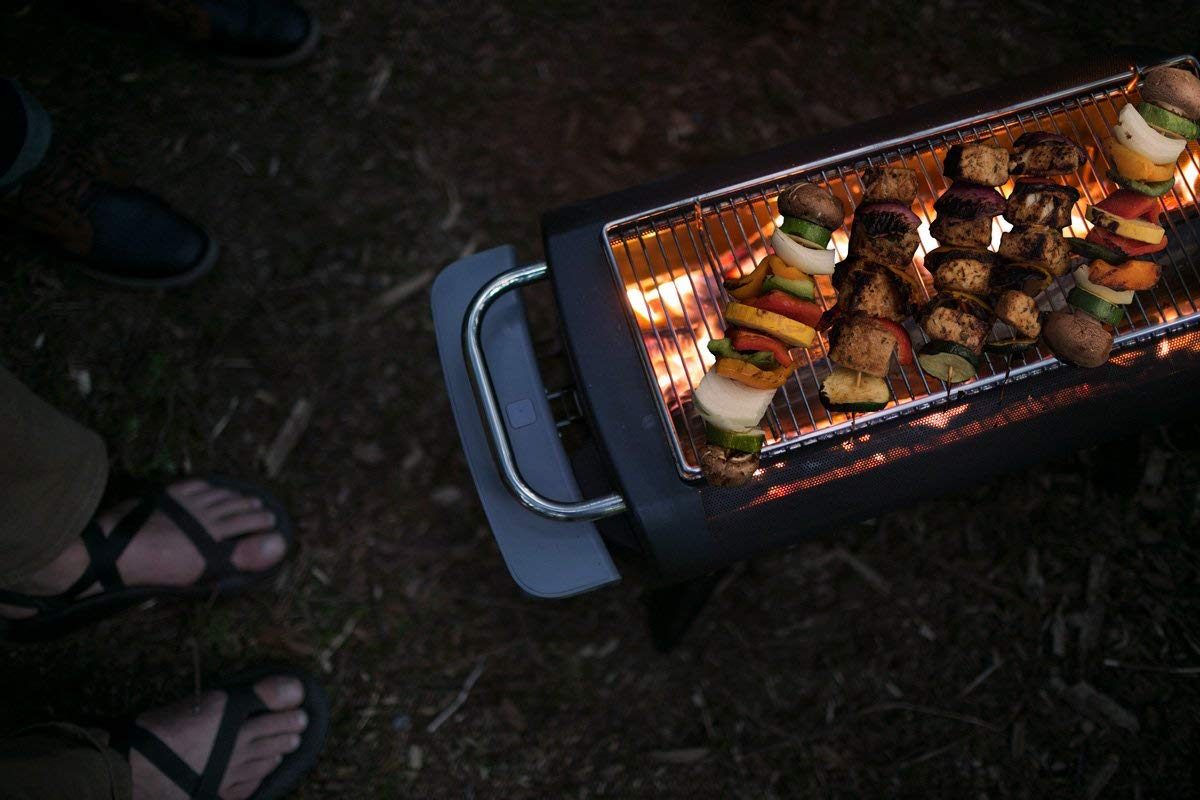 This smokeless fire pit can go from zero to flaming hot faster than the human torch. Impress your friends and grill the shit out of some meat. <br><br>Available <a href="https://amzn.to/2Pibehh" "nofollow" target="_blank">here</a>.