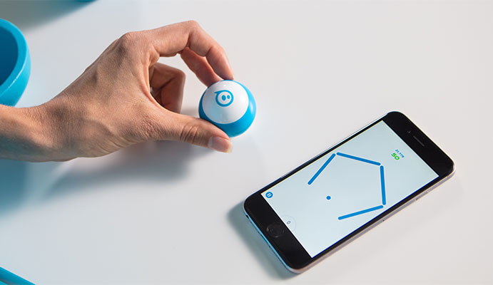 The Sphero Mini Robot is a robot you can control with your phone<br><br>Go bowling or whatever you want with your own robot available <a href="https://amzn.to/2ClINh4" target="_blank" "nofollow">here</a>.
