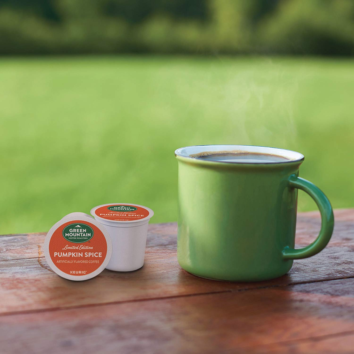 Is it basic or is it delicious? Get comfortable with the things you enjoy.<br><br>Pumpkin spice Keurig pods are available<a href="https://amzn.to/2znFFxn" "nofollow" target="_blank">here</a>.