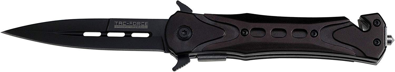 That's not a knife!<br><br>Actually, it is a knife. It's a TAC Force TF-719BK Assisted Opening Folding Tactical Knife and you can buy it <a href="https://amzn.to/2CDkXM8" target="_blank" "nofollow">here</a>.