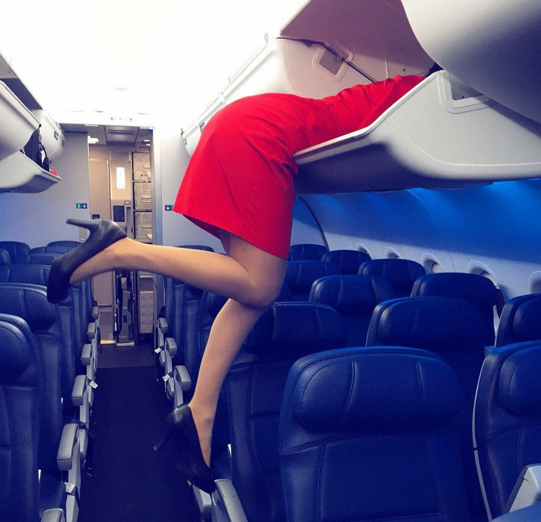 16 Flight Attendants in Compromising Positions will Make You Wanna Fly