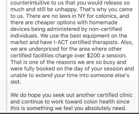 Colonic Place Responds to Negative Review with Gnarly Details