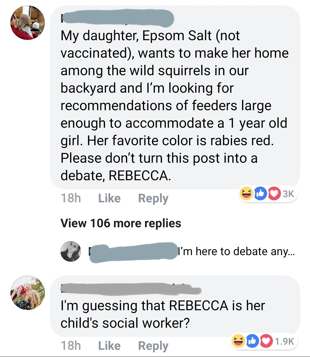  Anti-Vaxxing Mom Gets Pelted With Stupid Answers to Her Stupid Question