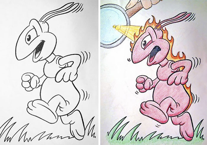 20 Coloring Book Pictures that Got Turned Naughty