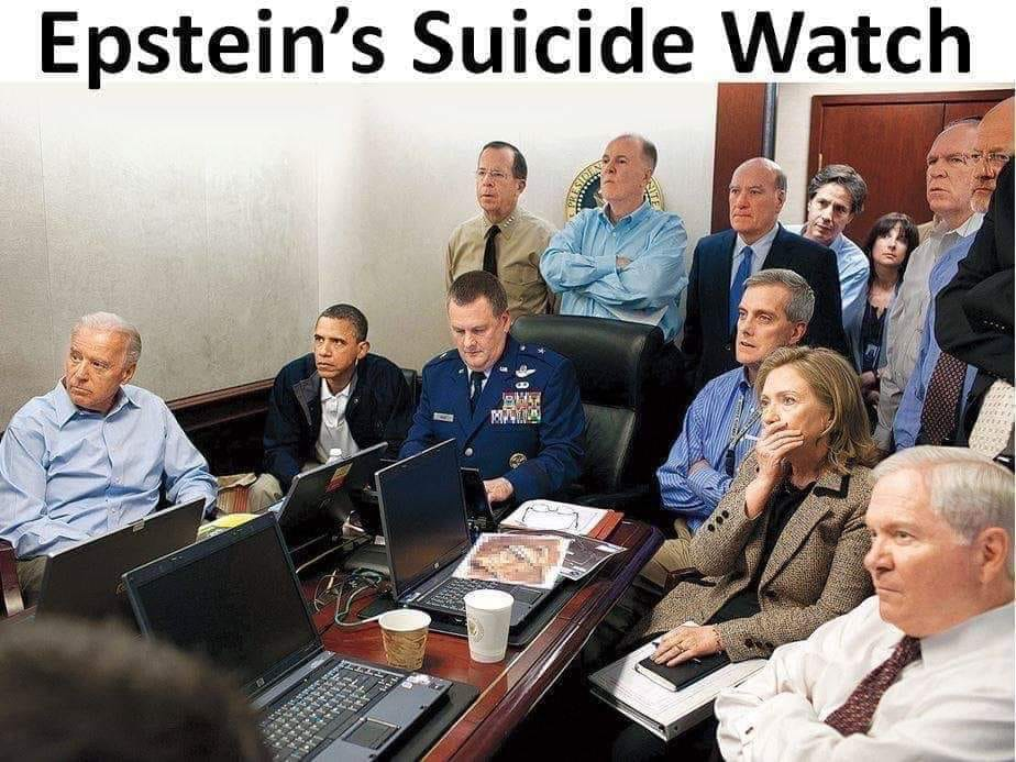 situation room osama bin laden - Epstein's Suicide Watch