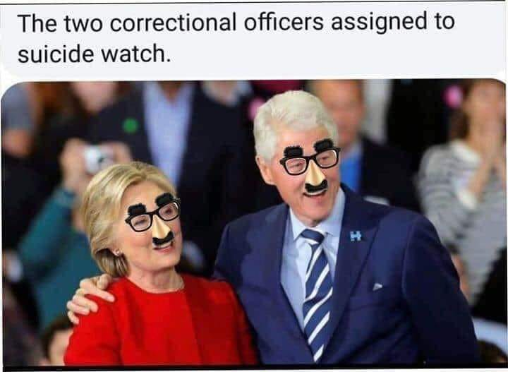 photo caption - The two correctional officers assigned to suicide watch.
