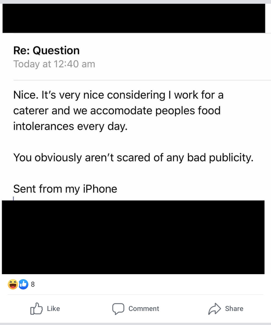 Restaurant Owner Quickly Shut Down Needy Woman's Excessive Request