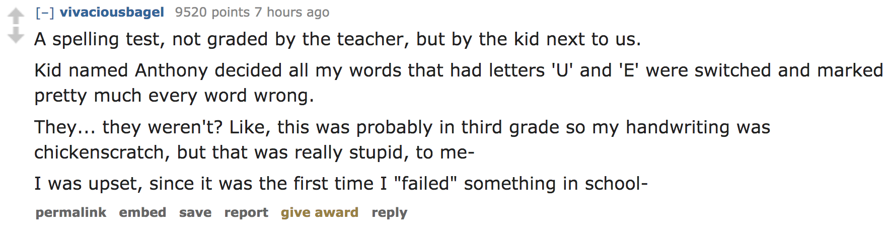 Students Share the Infuriating Reasons Teachers Gave them a Bad Grade