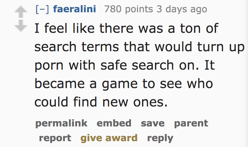 different types of handwritings - faeralini 780 points 3 days ago I feel there was a ton of search terms that would turn up porn with safe search on. It became a game to see who could find new ones. permalink embed save parent report give award