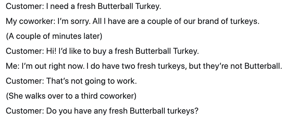 19 Infuriating Customer Stories That'll Have You Thinking of Your Butcher This Thanksgiving