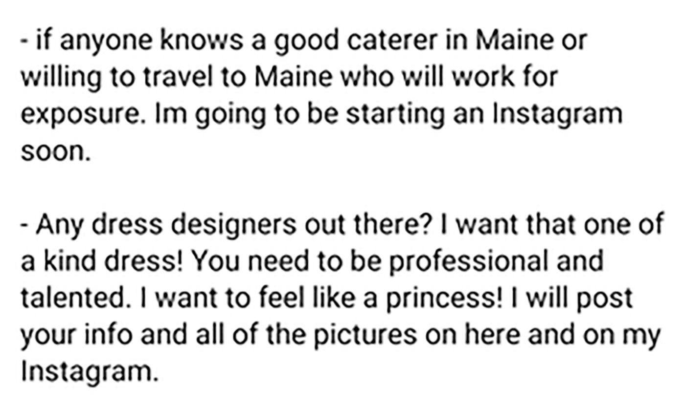love you quotes - if anyone knows a good caterer in Maine or willing to travel to Maine who will work for exposure. Im going to be starting an Instagram soon. Any dress designers out there? I want that one of a kind dress! You need to be professional and 