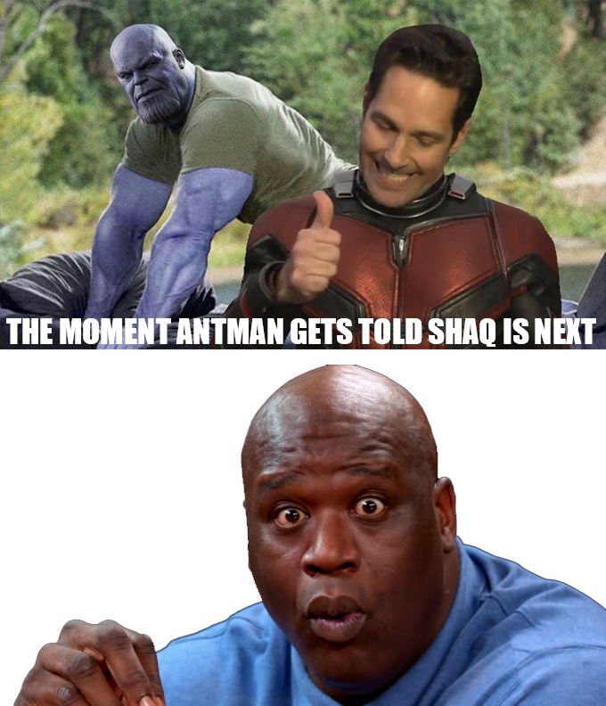 Thanos sharing the love.