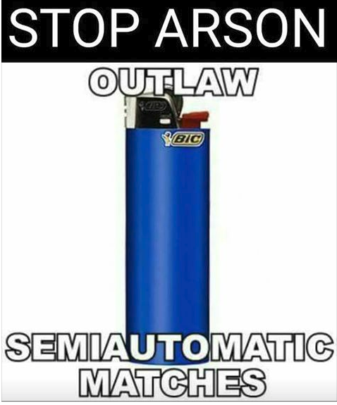 Stop Arson Outlaw Cbic Semiautomatic Matches