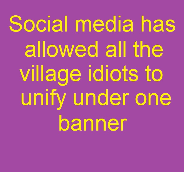 Village Idiots and Social Media