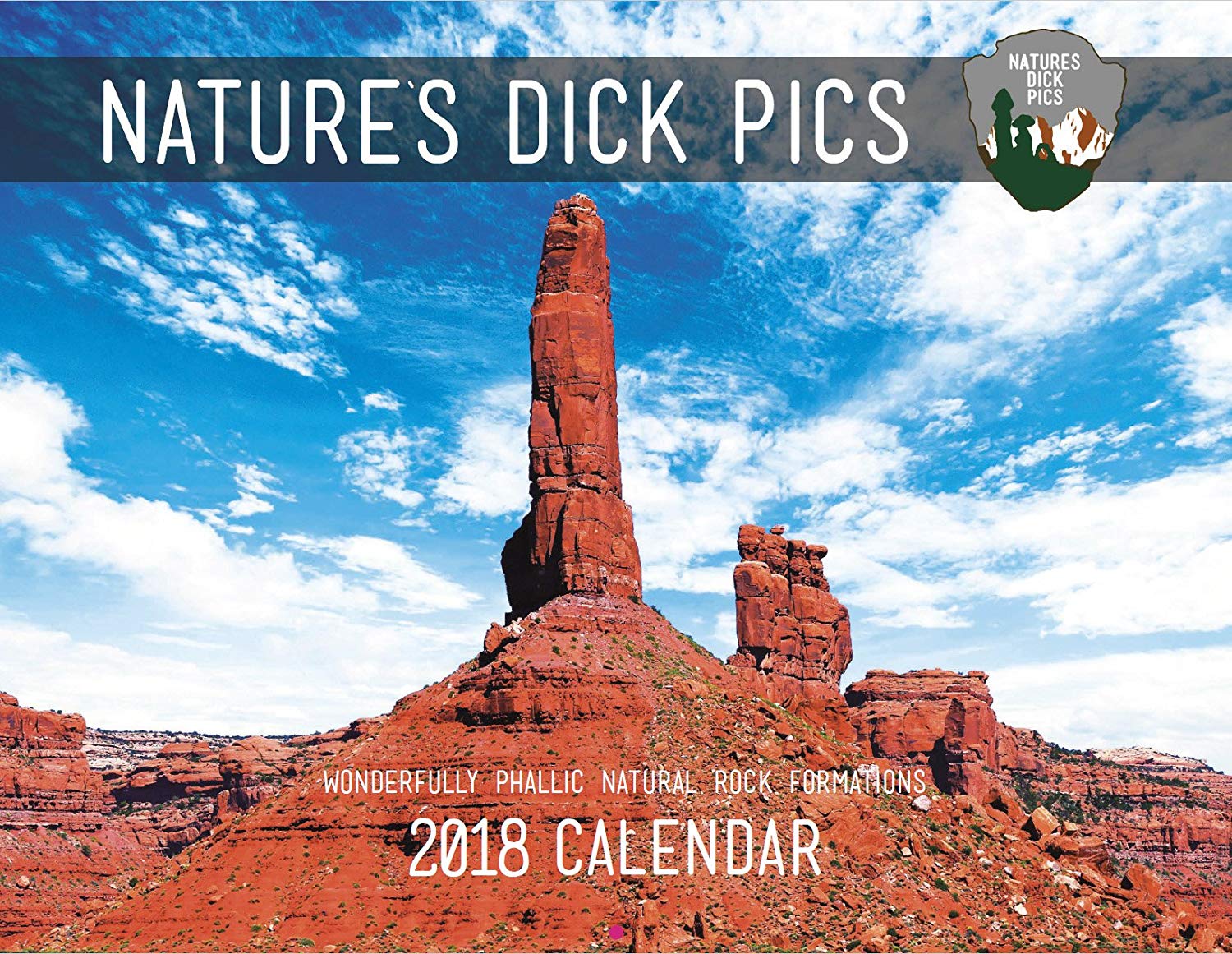 This wall calendar exposes the more manly side of nature. Get it for <a href="https://amzn.to/2Btba9o">$19.99</a>.