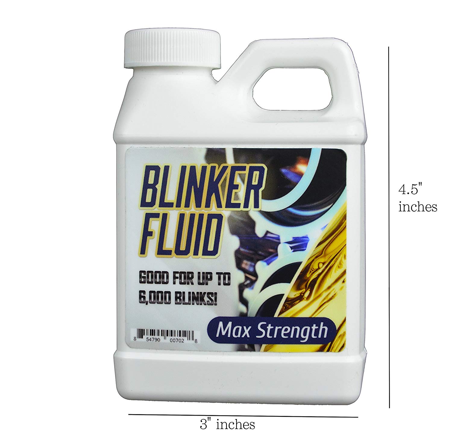 Premium blinker fluid! Works on all makes and models of vehicles. Get it for <a href="https://amzn.to/2Sd3mQi">$8.95</a>.