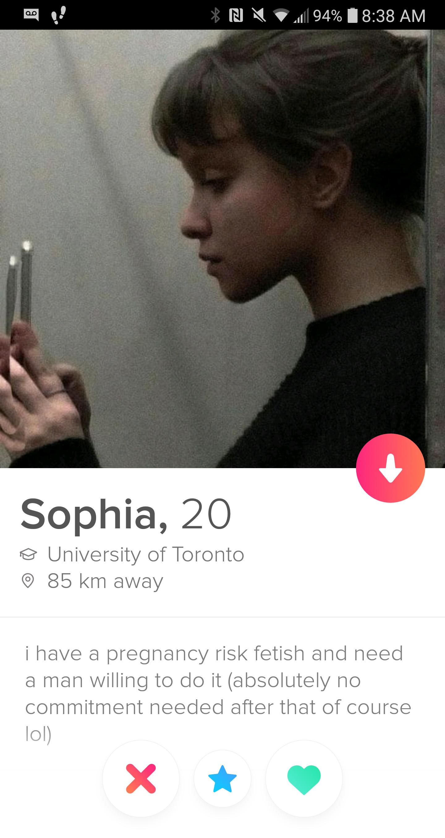 university of toronto memes - Qo Nv 94% Sophia, 20 University of Toronto 85 km away i have a pregnancy risk fetish and need a man willing to do it absolutely no commitment needed after that of course lol