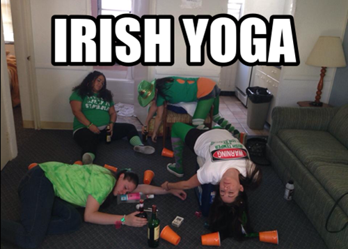 mijas - Irish Yoga Warning