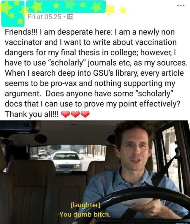 meme A dank meme about anti-vaxxing with Dennis from It's Always Sunny in Philadelphia