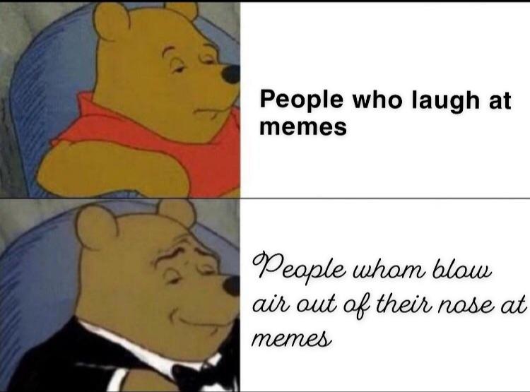 Tuxedo winnie the pooh meme