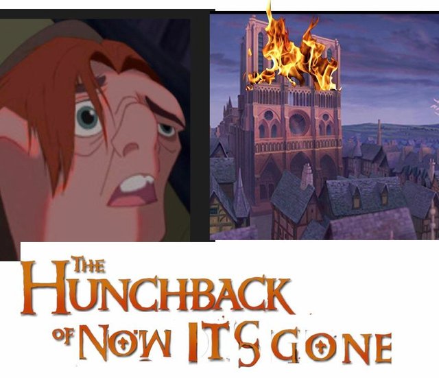 The Hunchback of Now It's Gone - Quasimodo meme