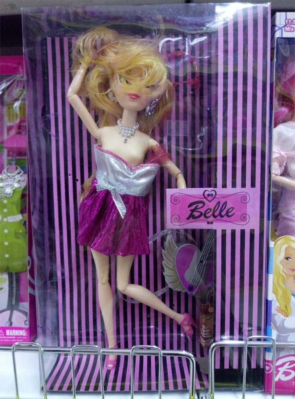 hilarious toy design fails - Belle Warning