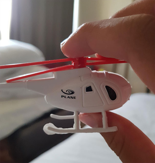 my sister's toy looks like it just smoked itself into a brand new era - Plane