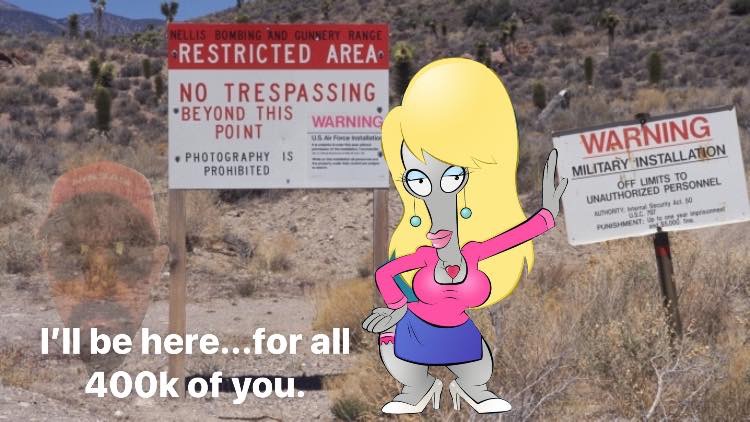 Only thing your going to find at Area 51